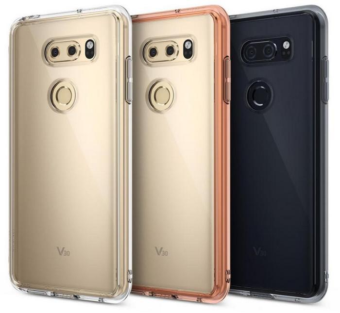 Производитель чехлов Ringke продемонстрировал заднюю панель смартфона LG V30