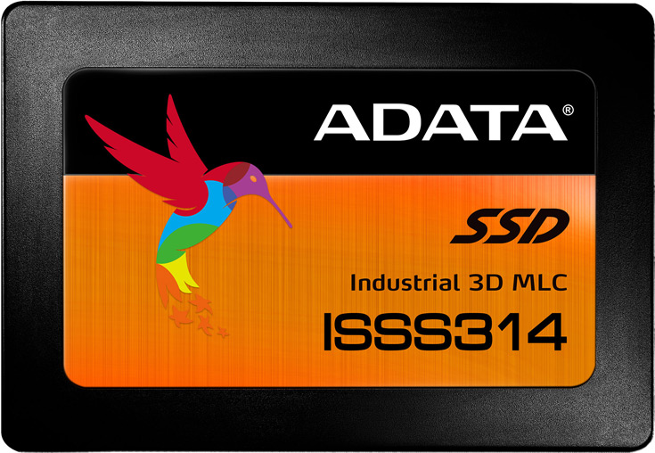 Накопители Adata ISSS314 рассчитаны на использование в промышленной электронике
