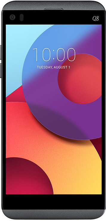 LG Q8 отличается от LG V20 экраном