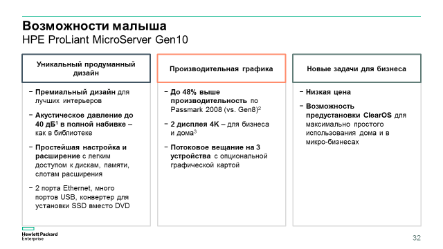 Компания HPE начала продажи новых серверов HPE ProLiant Gen10 - 22