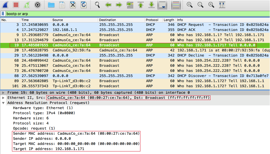 Address conflict detection