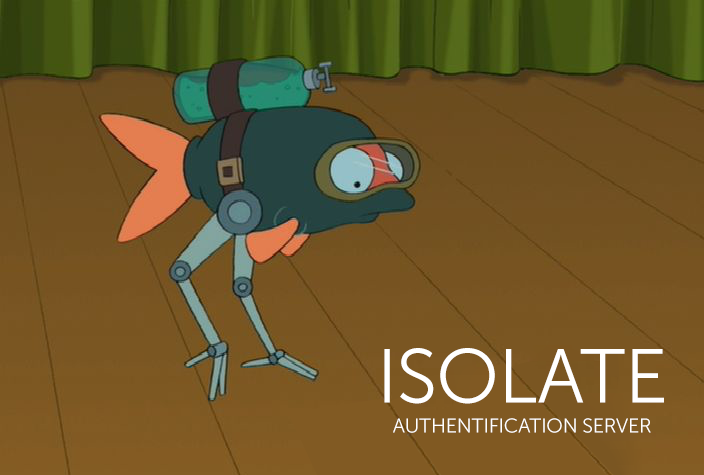 Enjoy! Сервер аутентификации Isolate в Open Source - 1 isolate