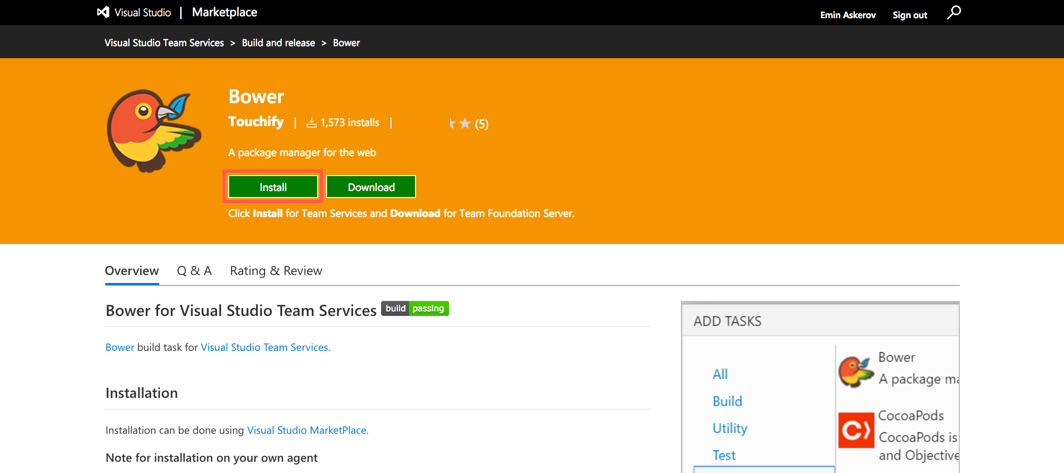 Автоматизация CI-CD для Java приложений с помощью Microsoft Visual Studio Team Services - 9 Автоматизация CI-CD для Java приложений с помощью Microsoft Visual Studio Team Services - 9