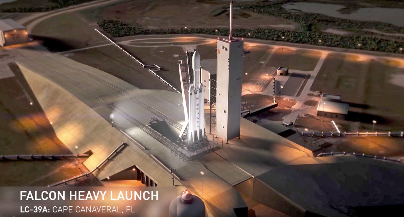 SpaceX запустит Falcon Heavy уже в ноябре - 1