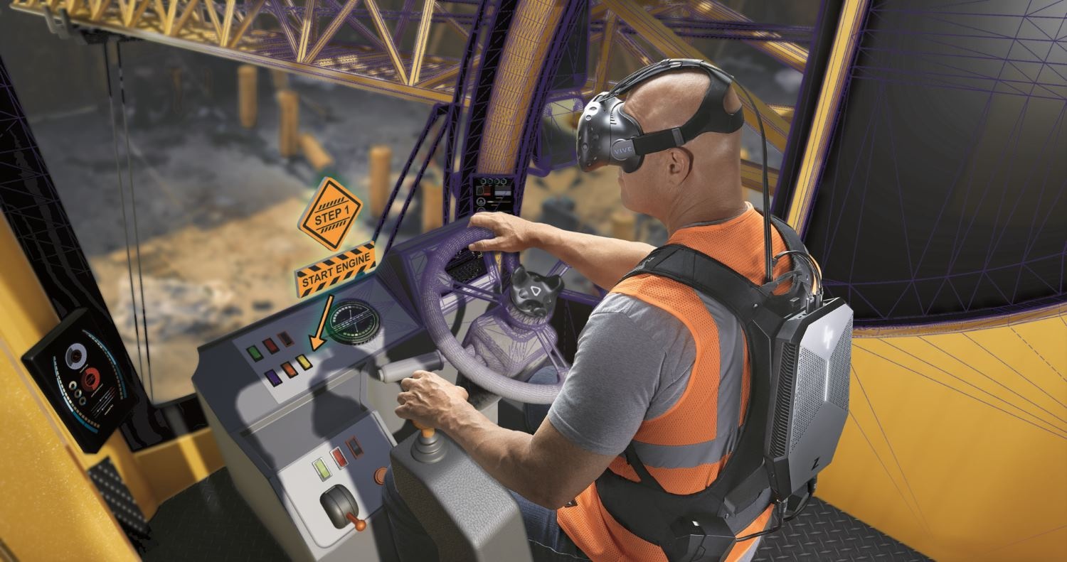 HP создала носимую VR-систему для обучения людей в виртуальной реальности - 1