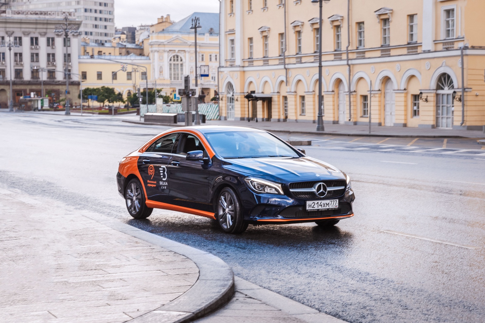 BelkaCar запускает каршеринг бизнес-класса в Москве - 1 авто