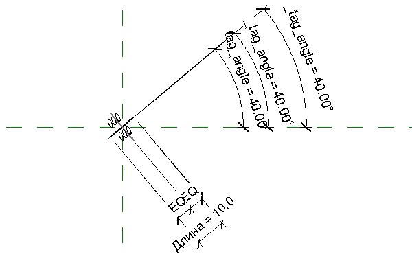 Семейство марки с поворотом (Tag) для загружаемых семейств Autodesk Revit - 3 image