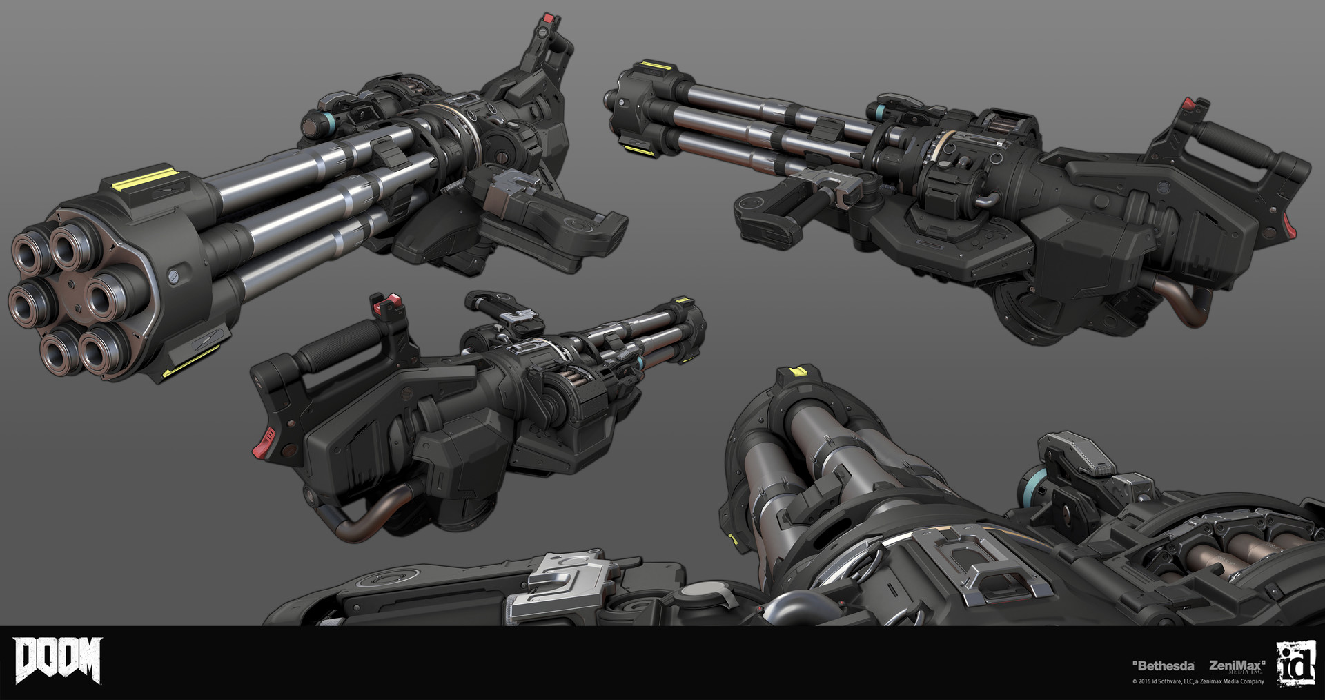 Как создавались пушки для Doom - 4
