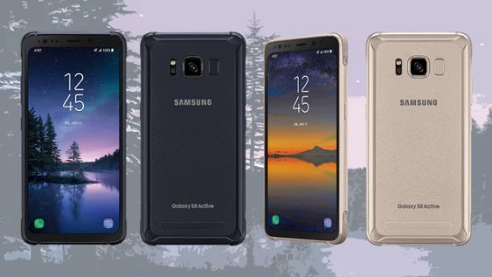 Новый Galaxy S8 Active: Samsung добавляет прочный ободок к своим флагманским телефонам