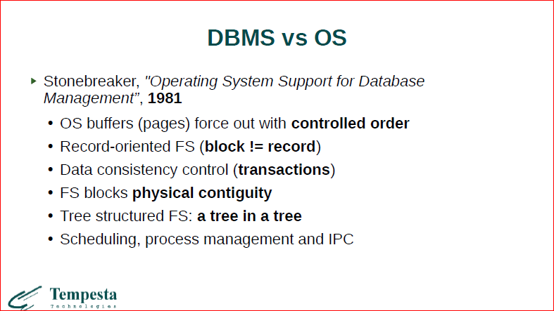 Linux Kernel Extension for Databases - 15