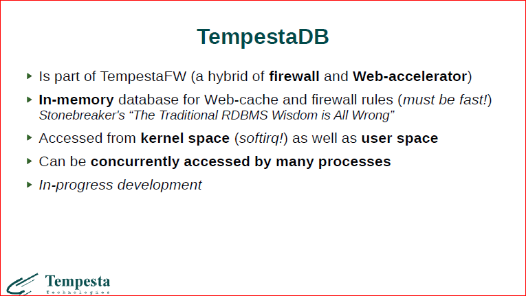 Linux Kernel Extension for Databases - 36