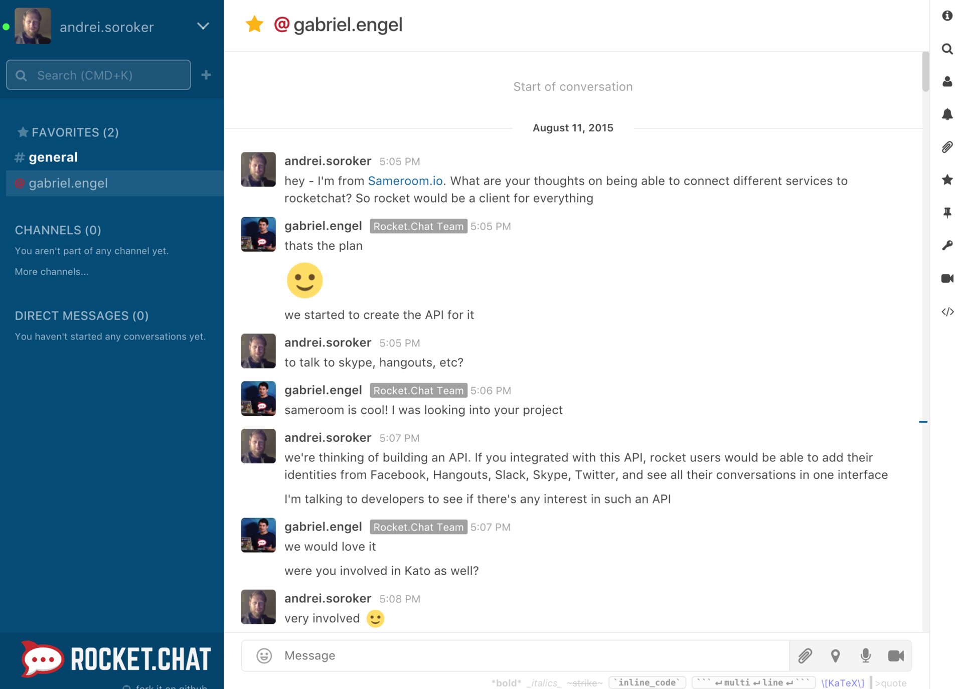 Муки выбора корпоративного мессенджера: бесплатно, свой сервер, не iChat - 5 Муки выбора корпоративного мессенджера: бесплатно, свой сервер, не iChat - 5