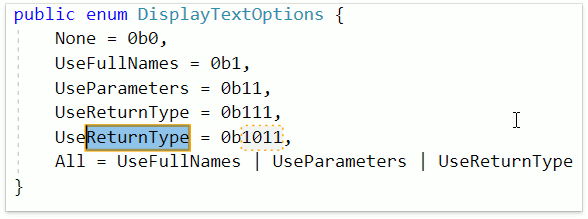 О поддержке языковых фич C# в Visual Studio и в CodeRush for Roslyn - 17