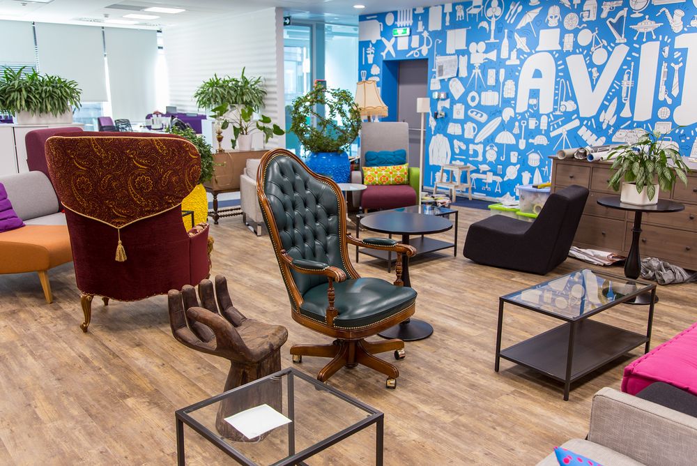 Офис Avito: work hard, play hard - 53 Офис Avito: work hard, play hard - 53