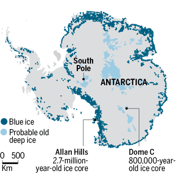 Лед возрастом 2,7 млн лет раскрыл особенности климата Земли в далеком прошлом - 2