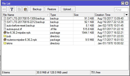 Подводные камни настройки Mikrotik SXT LTE - 3