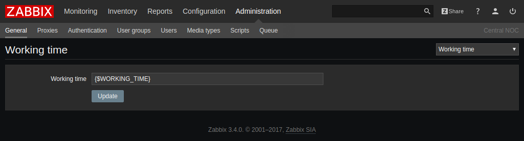 Вышел Zabbix 3.4 - 5