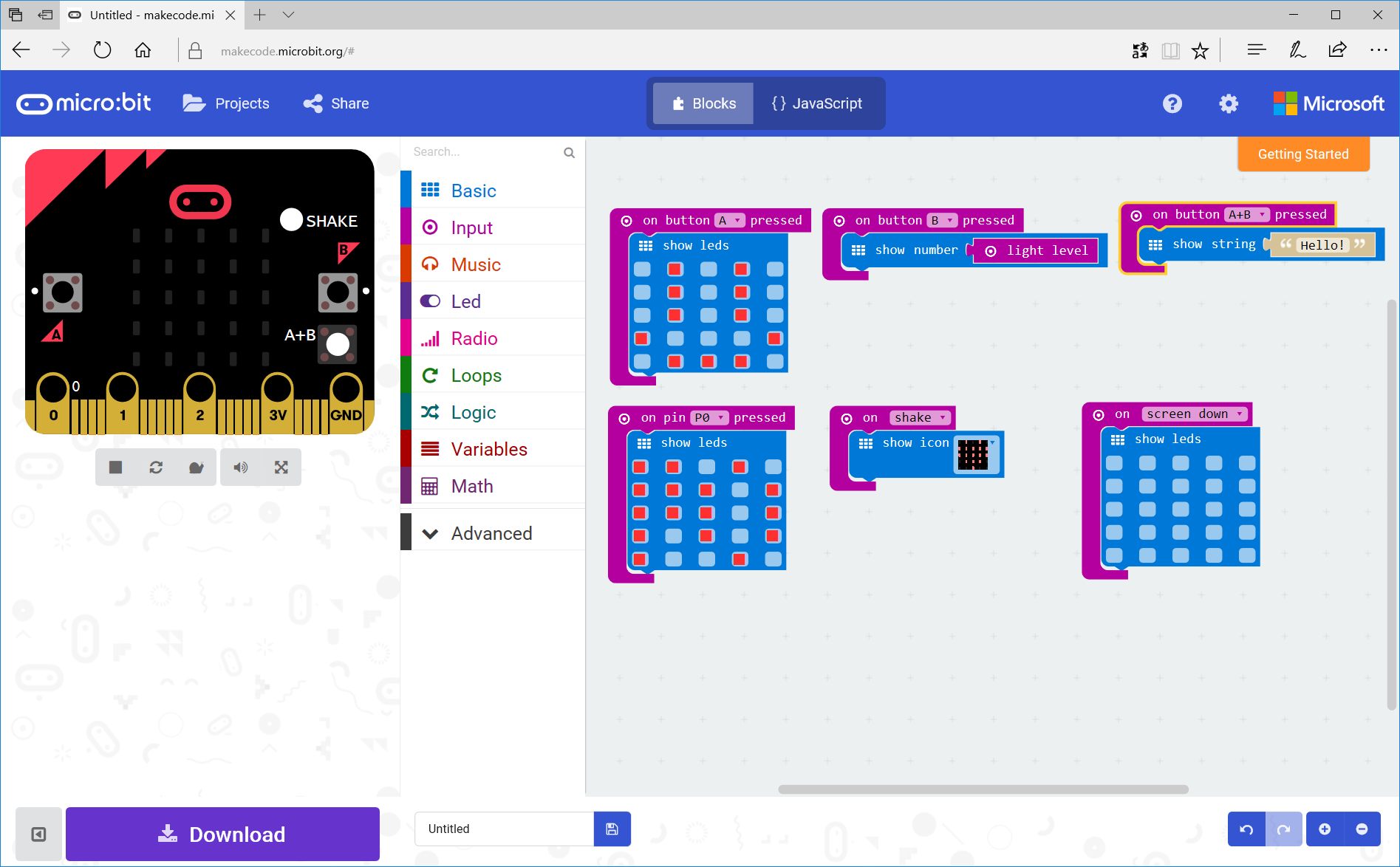 BBC Micro:bit — детский обучающий микрокомпьютер: возможности ввода-вывода - 3