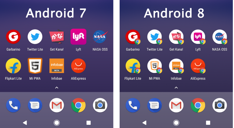 Android Oreo откусывает кусочек от PWA - 5