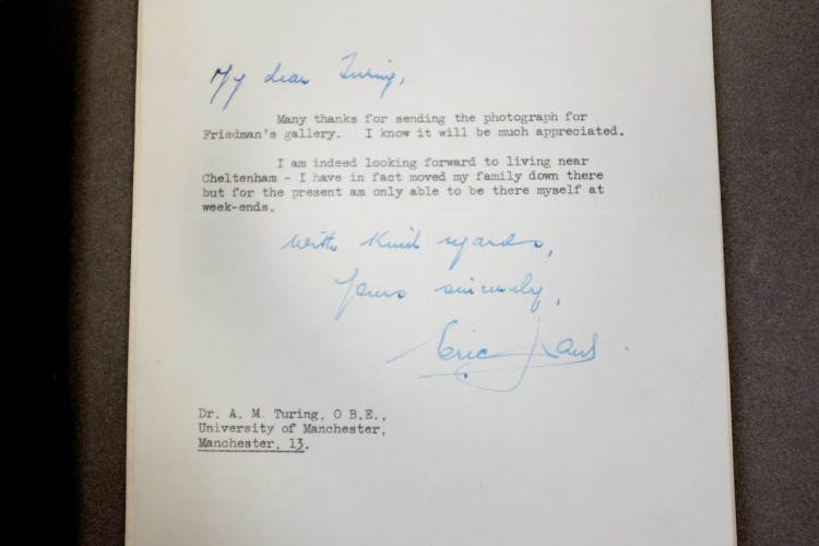 В кладовой Манчестерского университета нашли утерянные письма Алана Тьюринга - 6 В кладовой Манчестерского университета нашли утерянные письма Алана Тьюринга - 6