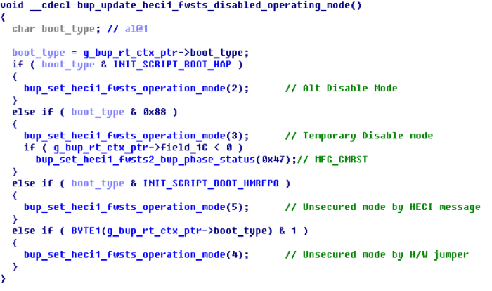 Выключаем Intel ME 11, используя недокументированный режим - 14 Выключаем Intel ME 11, используя недокументированный режим - 14