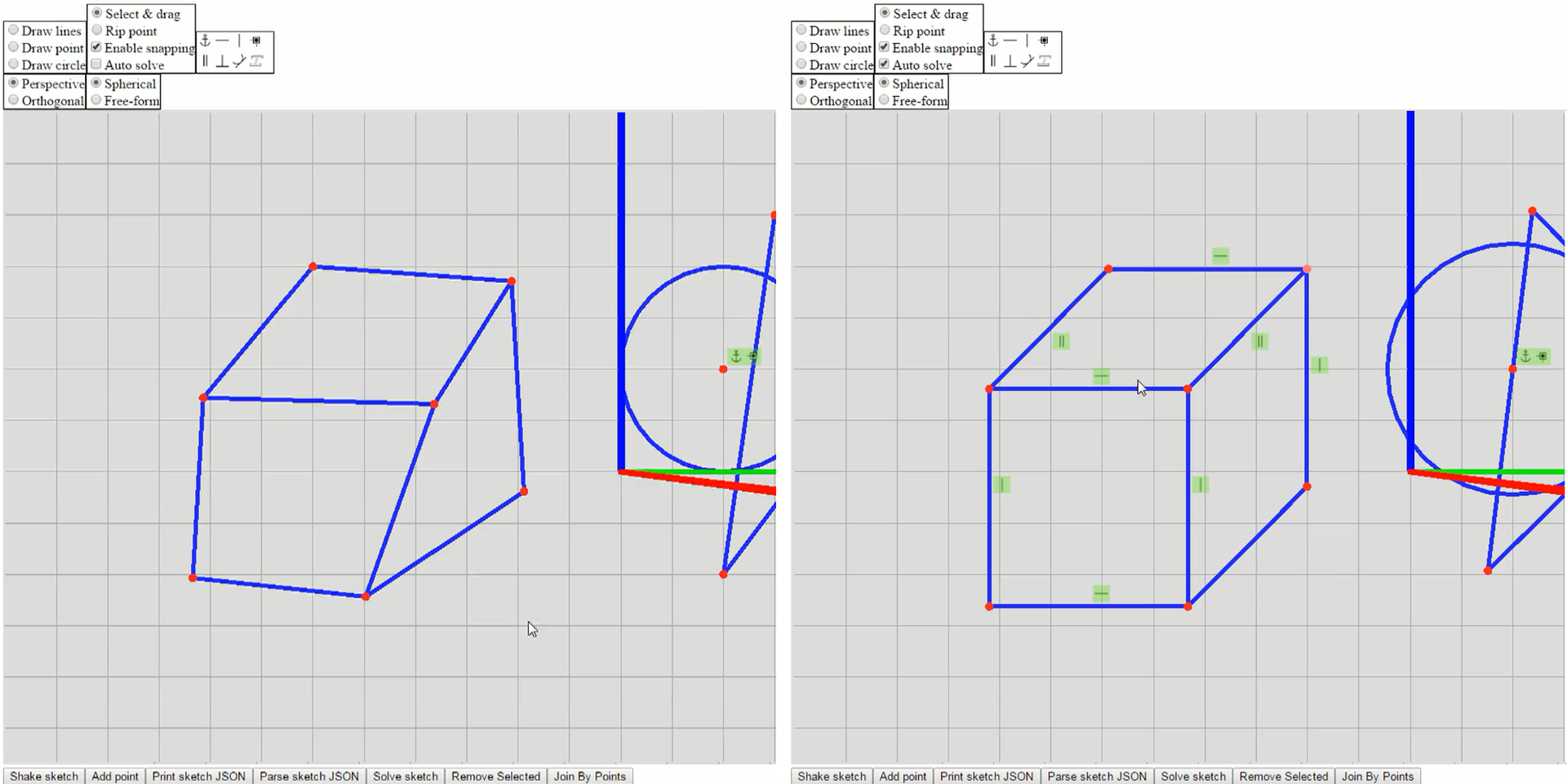Как математическая библиотека КОМПАС-3D превратилась в C3D Toolkit для разработчиков САПР → часть 2 - 7 C3D Solver for JavaScript