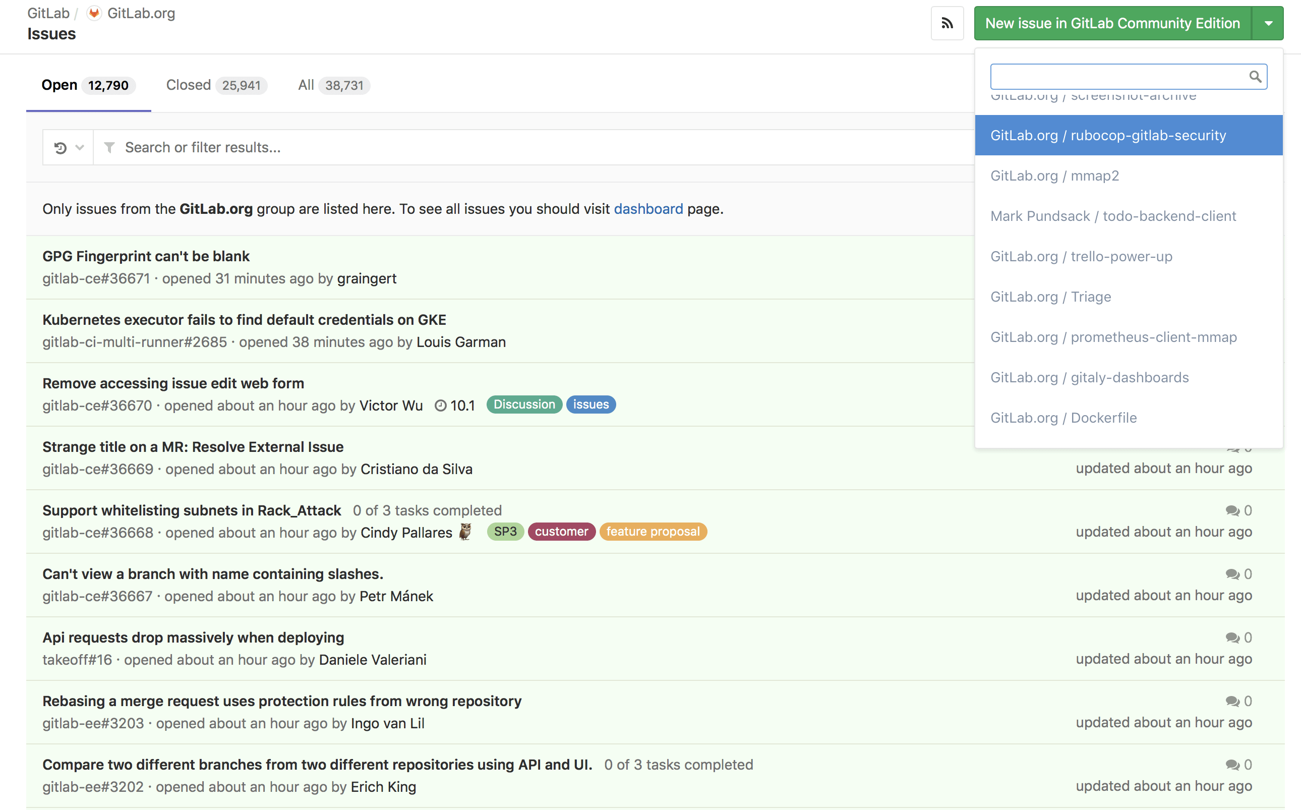 Gitlab script