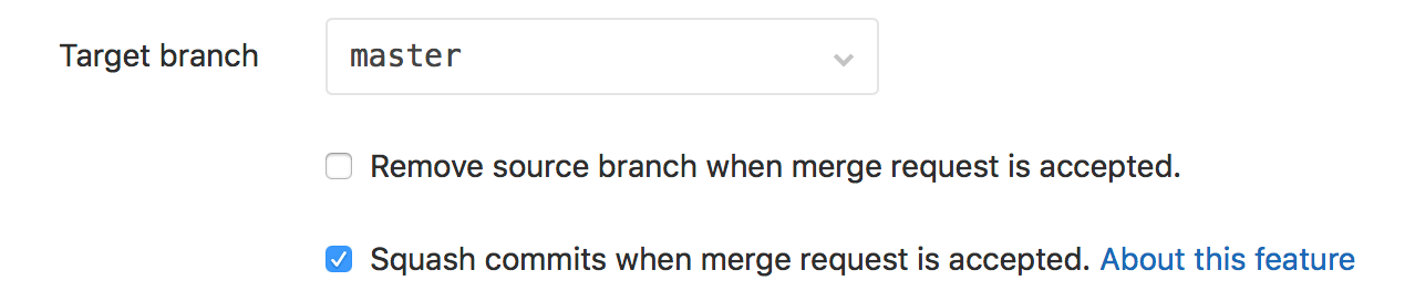 «Remove Source Branch» Disabled by Default