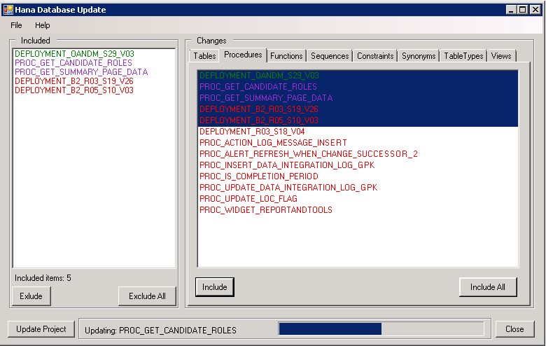 Plugin for HANA Database project in Visual Studio - 6