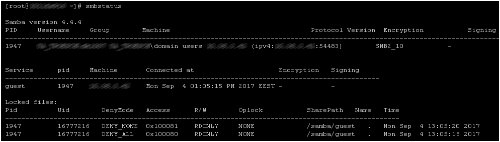 Файловый сервер SAMBA на базе Linux CentOS 7 - 8