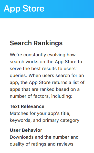 ASO: ранжирование в App Store и Google Play (найди 10 отличий в алгоритмах) - 1