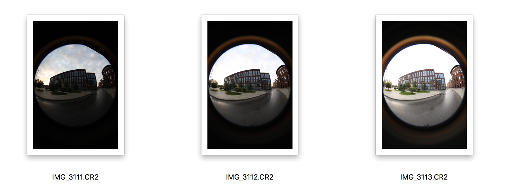 Эксповилка 3х кадров для HDR