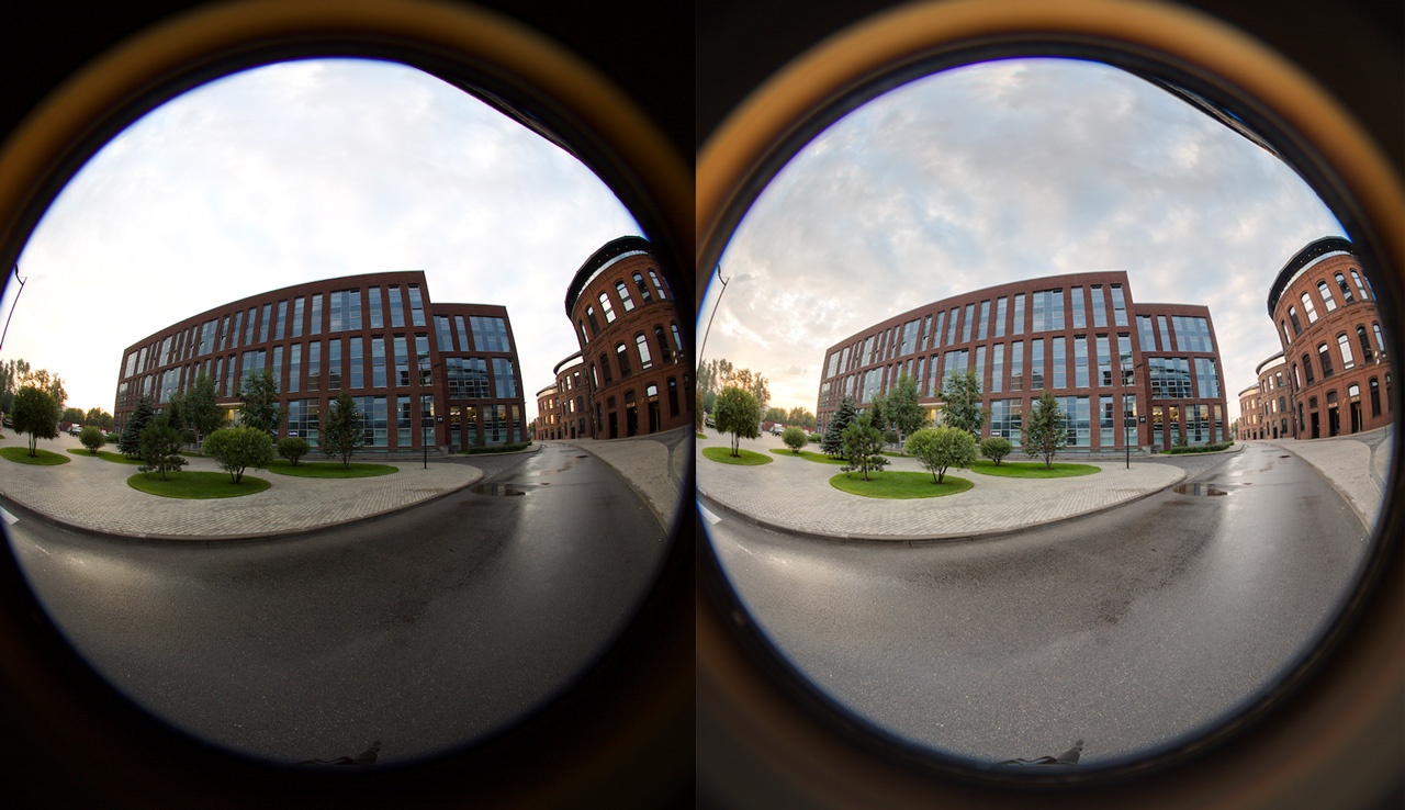 Сравнение обычной фотографии и HDR