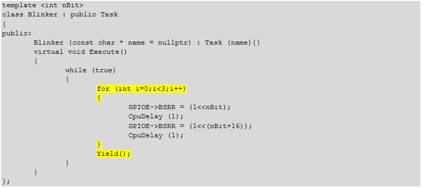 Обзор одной российской RTOS, часть 5. Первое приложение - 32 Обзор одной российской RTOS, часть 5. Первое приложение - 32