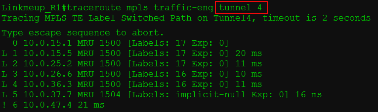 Сети для самых матёрых. Часть тринадцатая. MPLS Traffic Engineering - 25