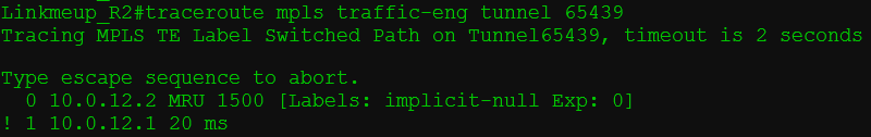 Сети для самых матёрых. Часть тринадцатая. MPLS Traffic Engineering - 57