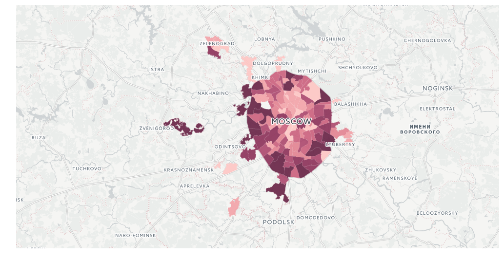 Визуализация результатов выборов в Москве на карте в Jupyter Notebook - 10
