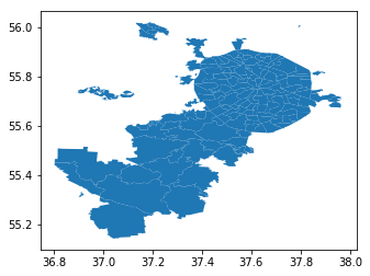 Визуализация результатов выборов в Москве на карте в Jupyter Notebook - 3