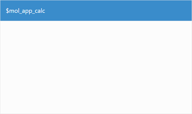 Пустой $mol_page