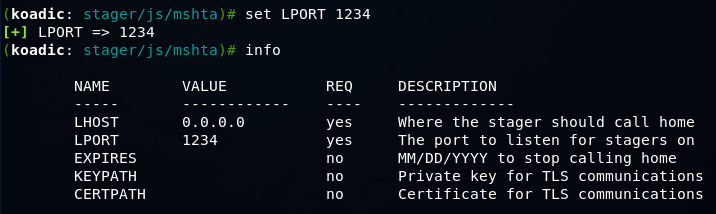 Koadic — как Empire, только без powershell - 5