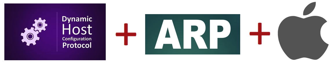 Атакуем DHCP часть 4. DHCP + ARP + Apple=MiTM - 1 LOGO