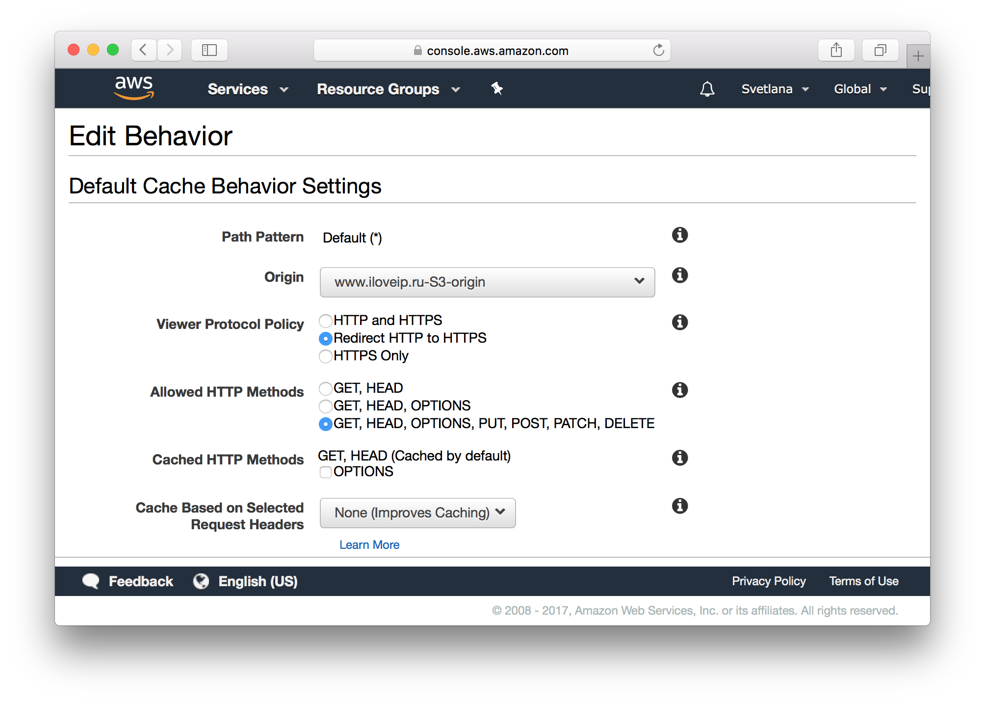 Как получить бесплатный SSL-сертификат от Amazon и переехать на HTTPS на Amazon S3 - 11