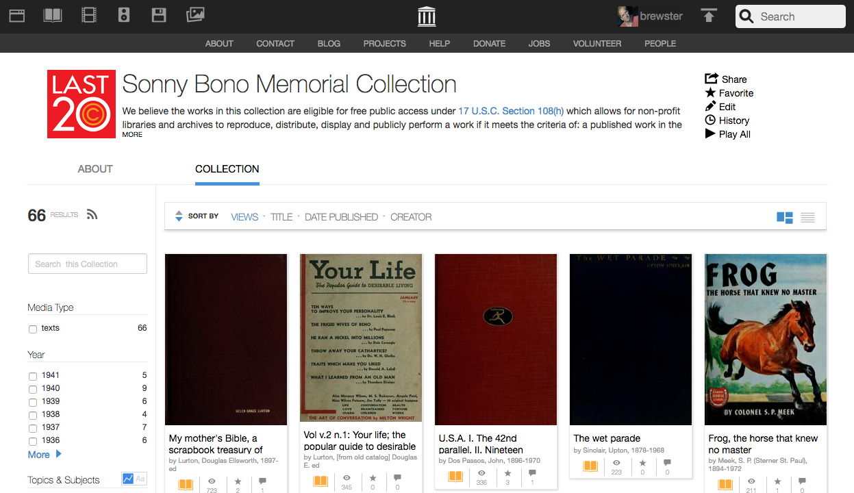Internet Archive добился права сканировать книги, изданные с 1923 по 1941 - 1