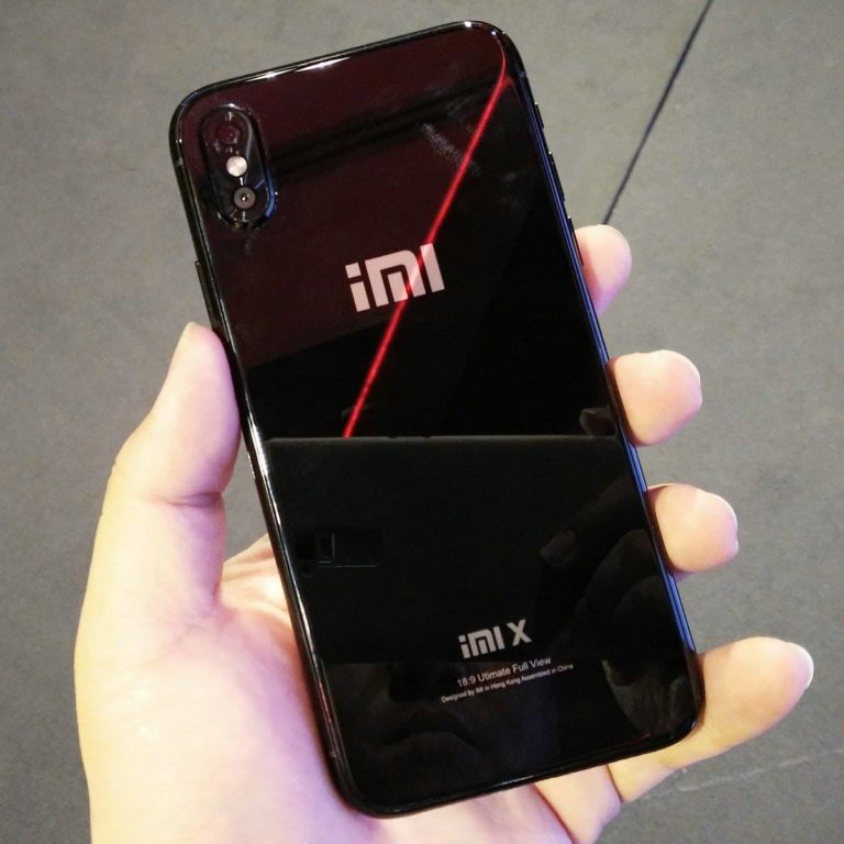 Смартфон iMI X хочет быть похожим на iPhone X и устройство Xiaomi