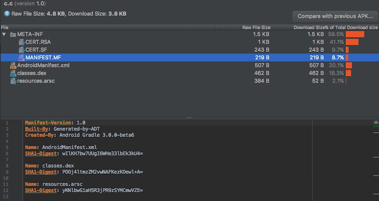 Играем в APK-гольф. Уменьшение размера файлов Android APK на 99,9% - 4