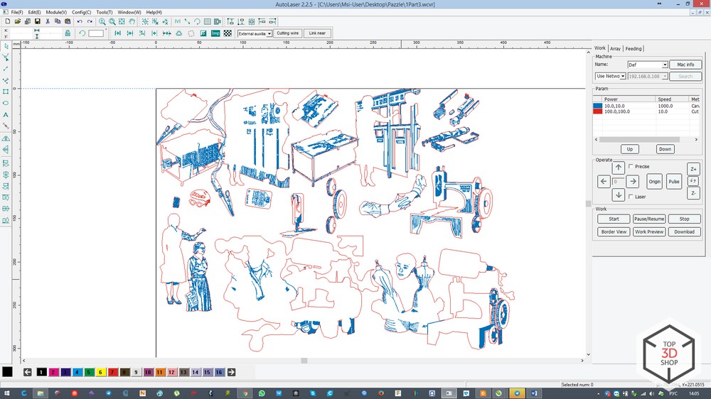 Обзор лазерного гравера LaserSolid 690 - 26