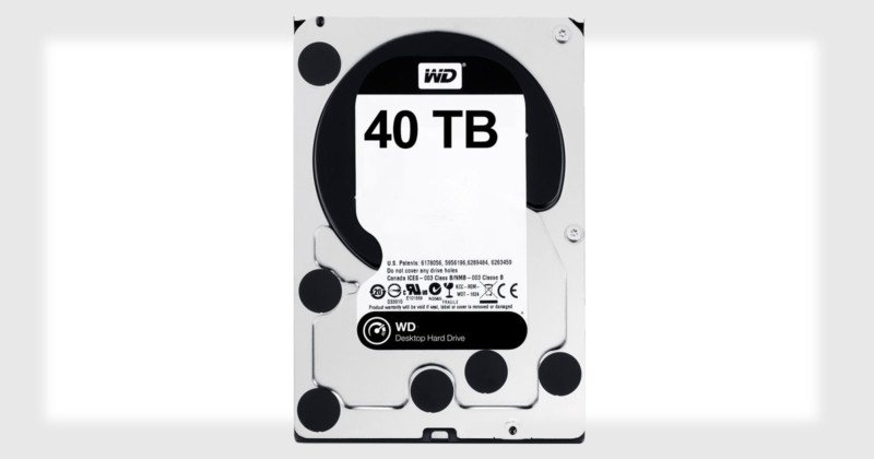 Новая технология Western Digital позволяет создавать HDD с объемом 40 ТБ и более - 1