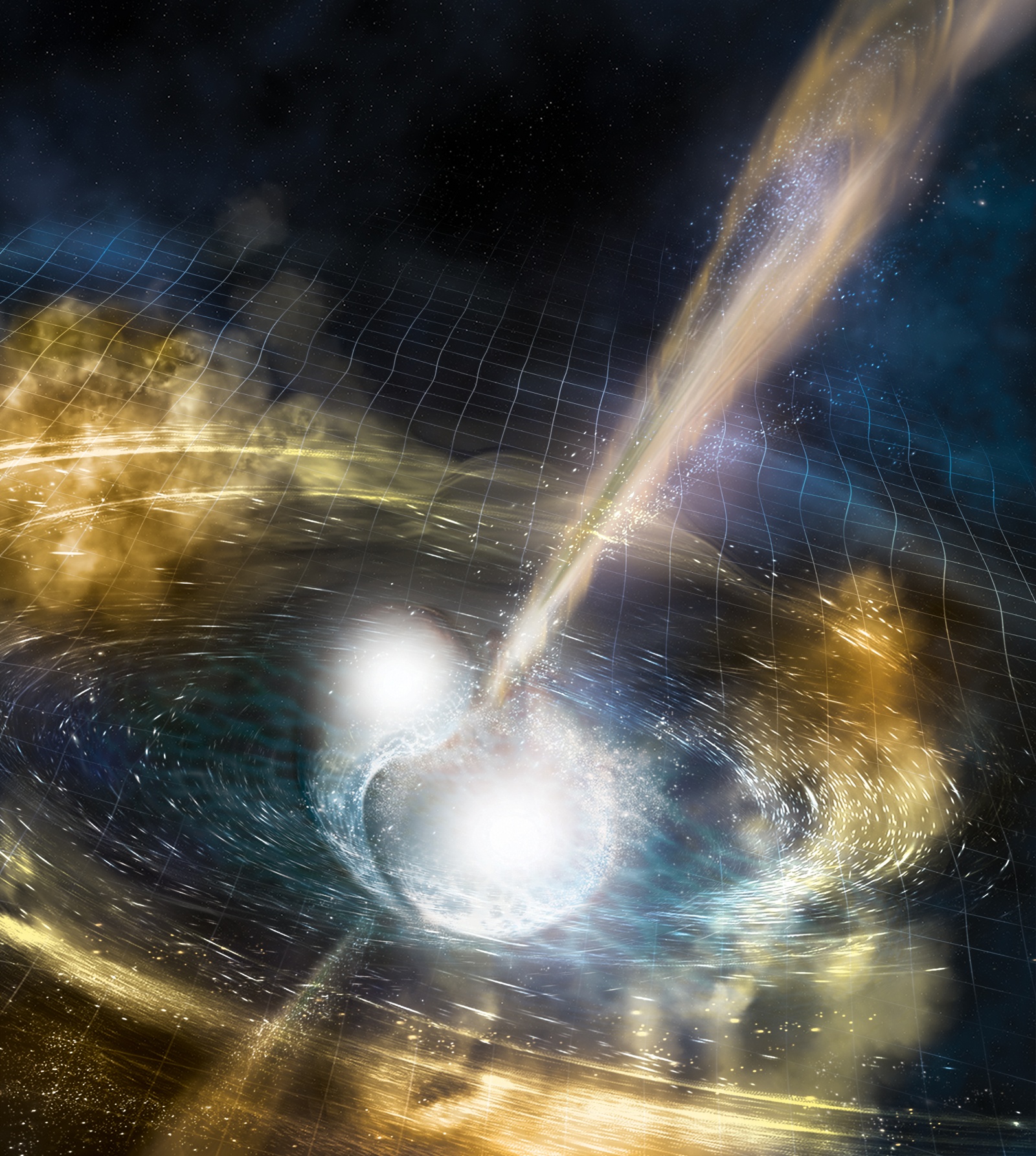 Впервые зарегистрированы гравитационные волны от слияния нейтронных звезд — и свет от них - 1
