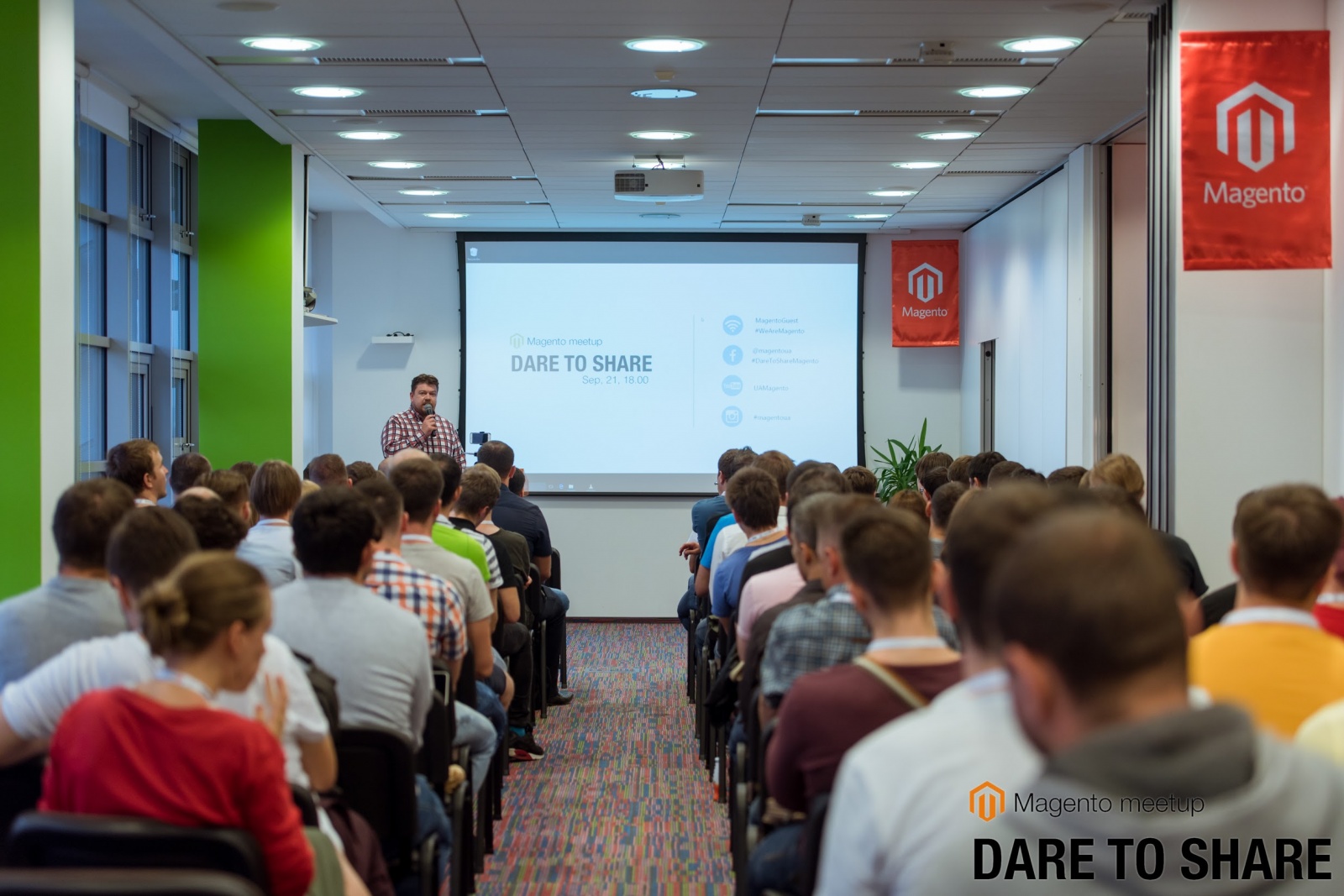 Magento Dare to Share. Осень — сезон Magento митапов - 1